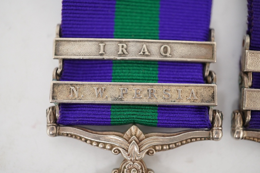 Three George V General Service Medals